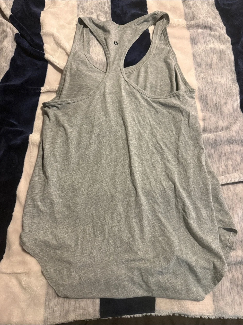 lululemon athletica Light Gray Racerback Tank